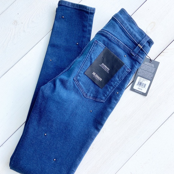 HUDSON JEANS Barbara Super Skinny Hi Rise Size 25 - Picture 6 of 10